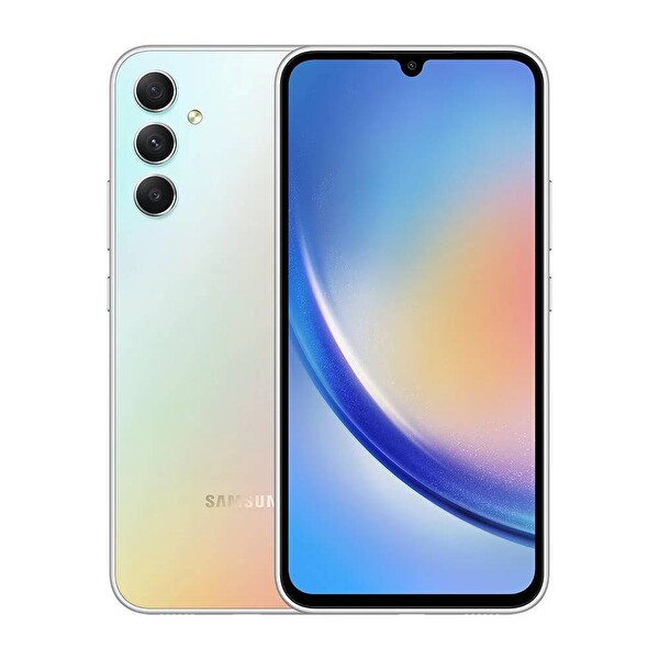 Yenilenmiş Samsung Galaxy A34 5G 128 GB 8 GB RAM Gümüş Cep Telefonu (1 Yıl Garantili) - B Kalite