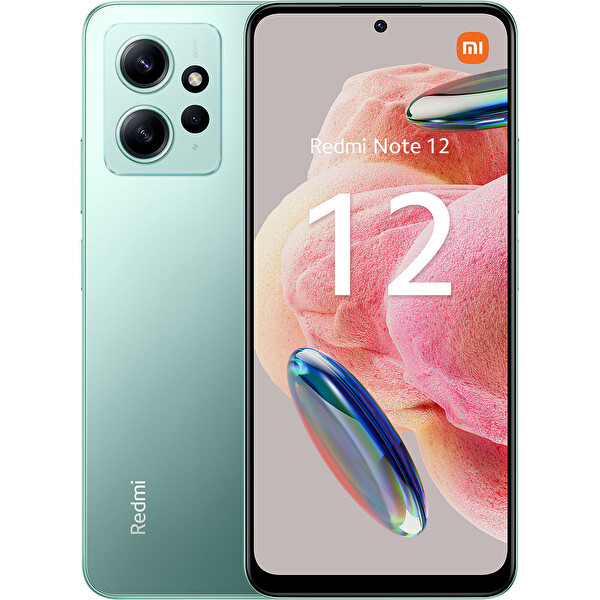 Yenilenmiş Xiaomi Redmi Note 12 128 GB 6 GB RAM Yeşil Cep Telefonu (1 Yıl Garantili) - A Kalite