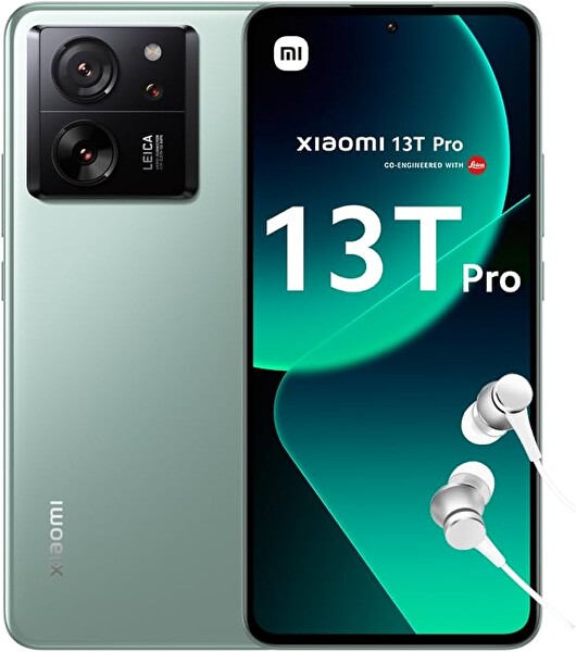 Yenilenmiş Xiaomi 13T Pro 512 GB 12 GB RAM Yeşil Cep Telefonu (1 Yıl Garantili) - A Kalite