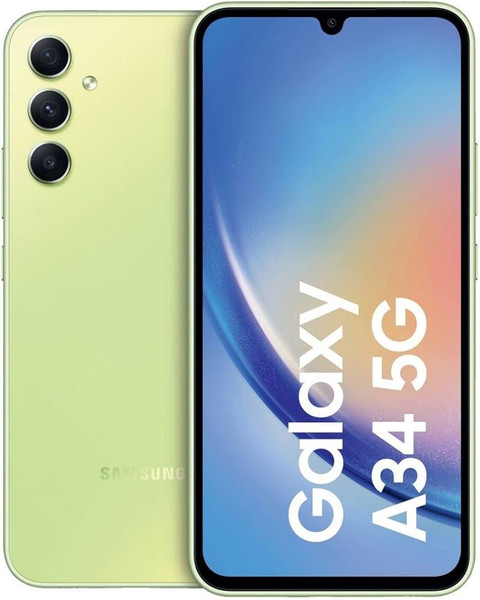 Yenilenmiş Samsung Galaxy A34 5G 256 GB 8 GB RAM Yeşil Cep Telefonu (1 Yıl Garantili) - A Kalite