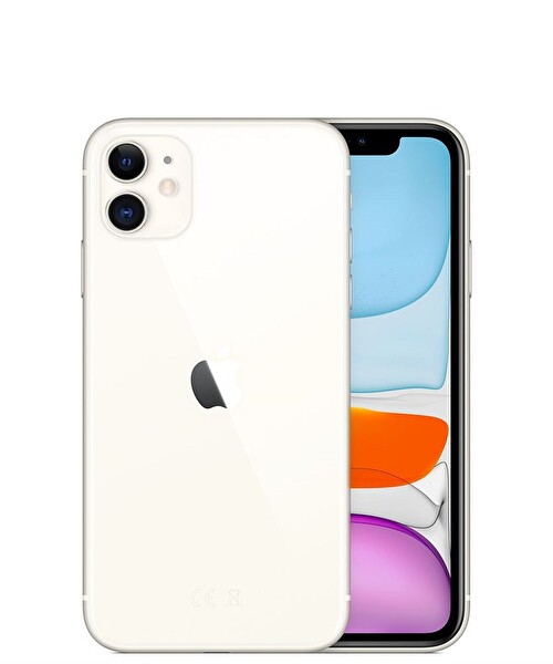 Yenilenmiş iPhone 11 128 GB Beyaz Cep Telefonu (1 Yıl Garantili) - D Kalite