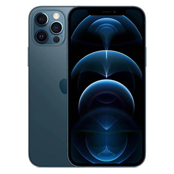 Yenilenmiş iPhone 12 Pro Max 256 GB Mavi Cep Telefonu (1 Yıl Garantili) - C Kalite