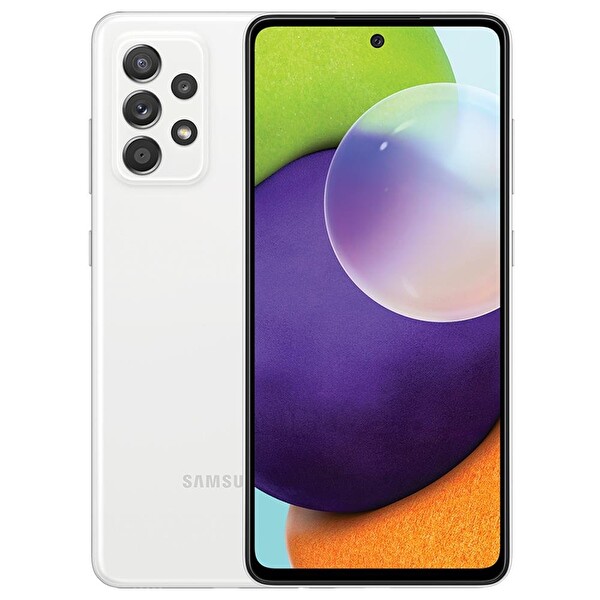Yenilenmiş Samsung Galaxy A52 128 GB Beyaz Cep Telefonu (1 Yıl Garantili) - C Kalite