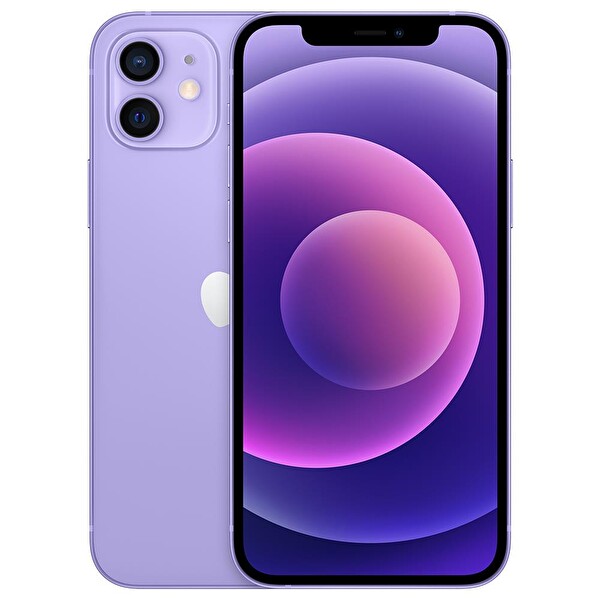Yenilenmiş iPhone 12 128 GB Mor Cep Telefonu (1 Yıl Garantili) - C