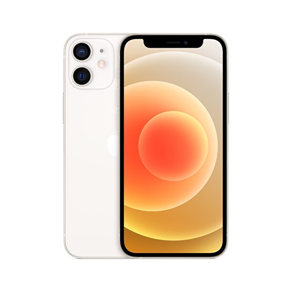 Yenilenmiş iPhone 12 Mini 128 GB Beyaz Cep Telefonu (1 Yıl Garantili) - C Kalite