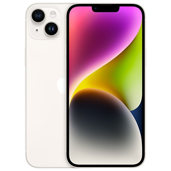 Yenilenmiş iPhone 14 Plus 128 GB Yıldız Işığı Cep Telefonu (1 Yıl Garantili) - C Kalite