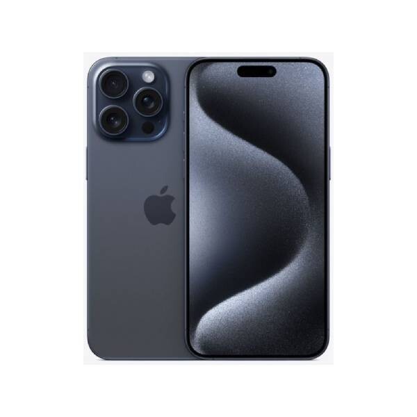 Yenilenmiş iPhone 15 Pro Max 256 GB Mavi Titanyum Cep Telefonu (1 Yıl Garantili) - B Kalite