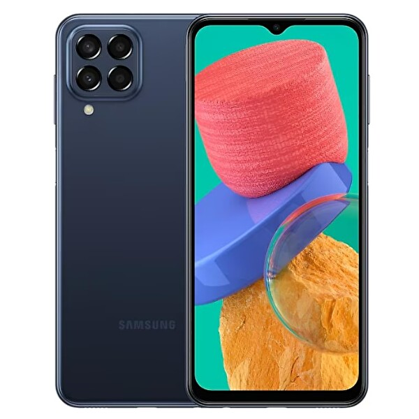 Yenilenmiş Samsung M33 128 GB 6 GB RAM Mavi Cep Telefonu (1 Yıl Garantili) - B Kalite