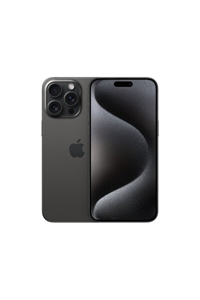 Yenilenmiş iPhone 15 Pro Max 1 TB Siyah Titanyum Cep Telefonu (1 Yıl Garantili) - C Kalite