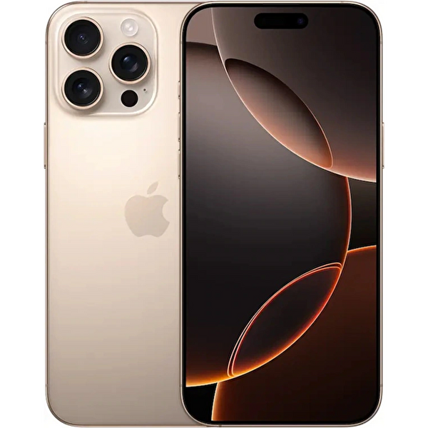 Yenilenmiş iPhone 16 Pro Max 512 GB Çöl Titanyum Cep Telefonu (1 Yıl Garantili) - A Kalite