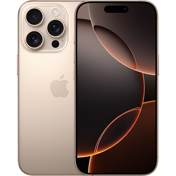 Yenilenmiş iPhone 16 Pro 512 GB Çöl Titanyum Cep Telefonu (1 Yıl Garantili) - A Kalite