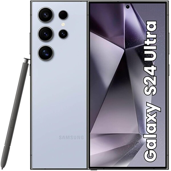 Yenilenmiş Samsung Galaxy S24 Ultra 4 GB RAM 512 GB Titanyum Mavi Cep Telefonu (1 Yıl Garantili) - A Kalite