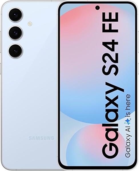 Yenilenmiş Samsung Galaxy S24 FE 8 GB RAM 256 GB Mavi Cep Telefonu (1 Yıl Garantili) - B Kalite
