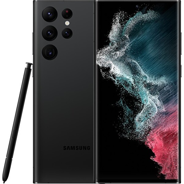 Yenilenmiş Samsung Galaxy S22 Ultra 8 GB RAM 128 GB Siyah Cep Telefonu (1 Yıl Garantili) D Kalite