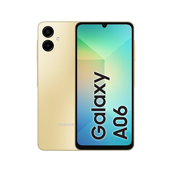 Yenilenmiş Samsung Galaxy A06 128 GB 4 GB RAM Altın Cep Telefonu (1 Yıl Garantili) - A Kalite