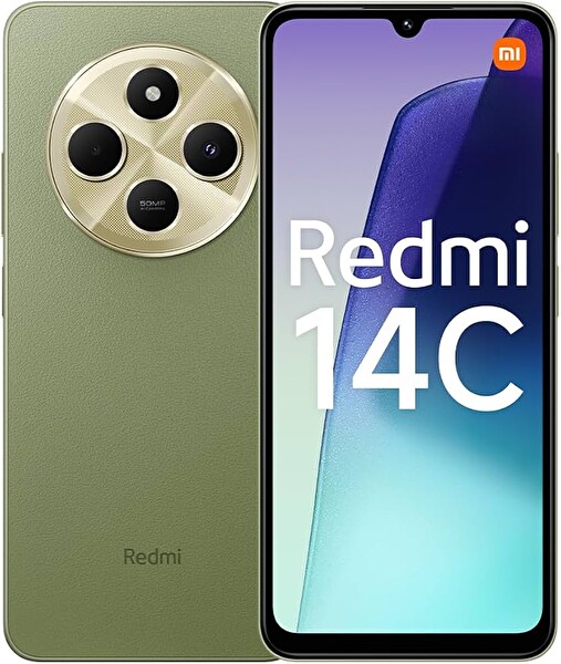 Yenilenmiş Xiaomi Redmi 14C 128 GB 6 GB RAM Yeşil Cep Telefonu (1 Yıl Garantili) - B Kalite