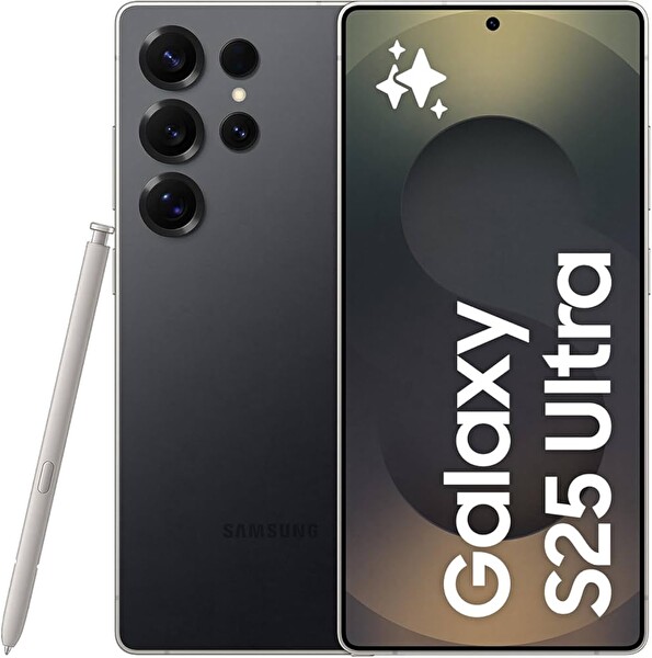Yenilenmiş Samsung Galaxy S25 Ultra 256 GB 12 GB RAM Titanyum Siyah Cep Telefonu (1 Yıl Garantili) - B Kalite