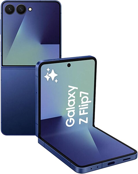 Yenilenmiş Samsung Galaxy Z Flip 7 512 GB 12 GB RAM Mavi Cep Telefonu (1 Yıl Garantili) - B Kalite