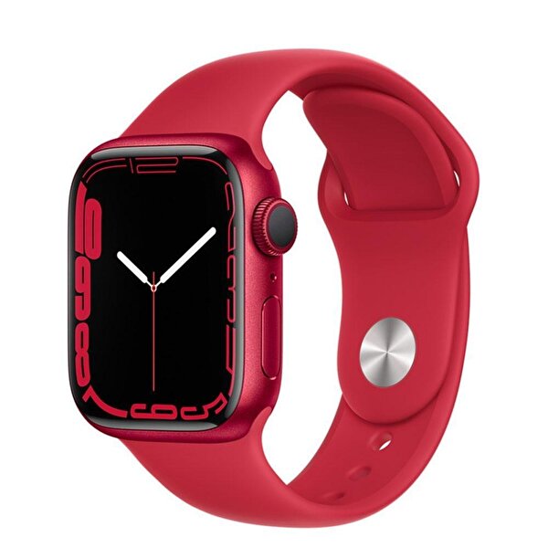 Apple İkinci El Apple Watch Series 7 GPS 41 MM Kırmızı Akıllı Saat