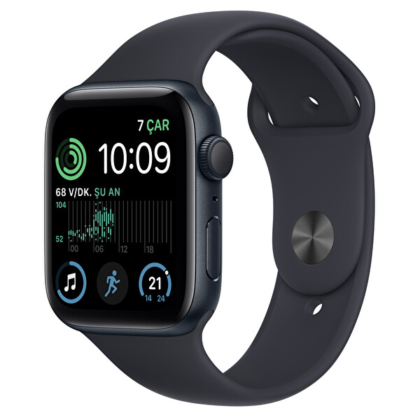 İkinci El Apple Watch SE (2. Nesil) GPS 44 MM Gece Yarısı Akıllı Saat