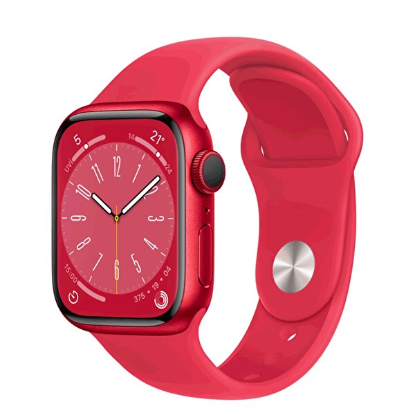 İkinci El Apple Watch Series 8 GPS 41 MM Kırmızı Akıllı Saat