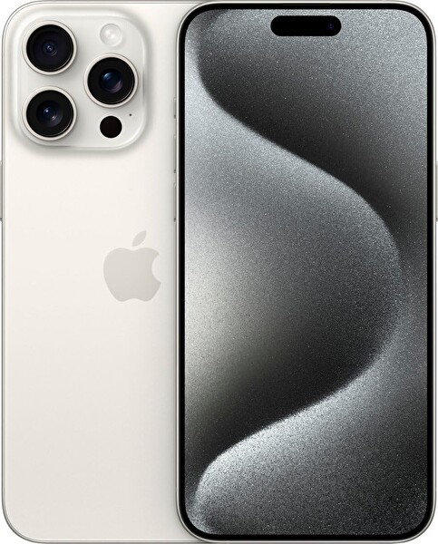 İkinci El iPhone 15 Pro Max 256 GB Beyaz Titanyum Cep Telefonu (1 Yıl Garantili, Face ID Yok-Bilinmeyen Parça)