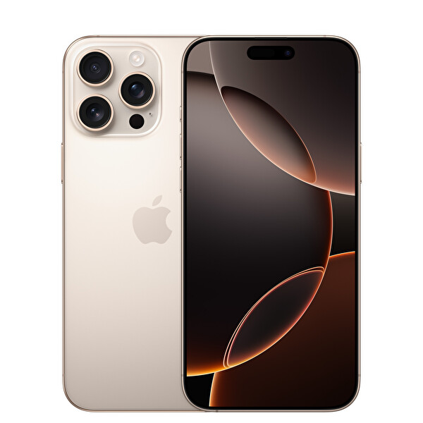 İkinci El iPhone 16 Pro Max 8 GB RAM 256 GB Çöl Titanyum Cep Telefonu (1 Yıl Garantili)
