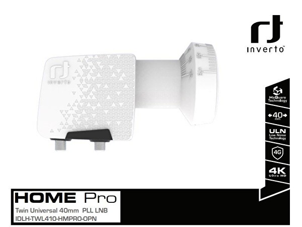 Inverto Home Pro ULN Twin Full HD 4K Uyumlu LNB