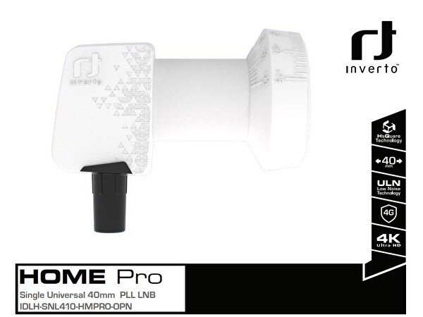 Inverto Home Pro ULN Single Full HD 4K Uyumlu LNB