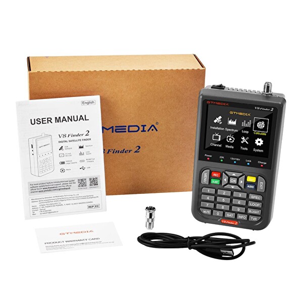 Novacom Gtmedia V8 Finder 2 Full HD Görüntülü Uydu Bulucu