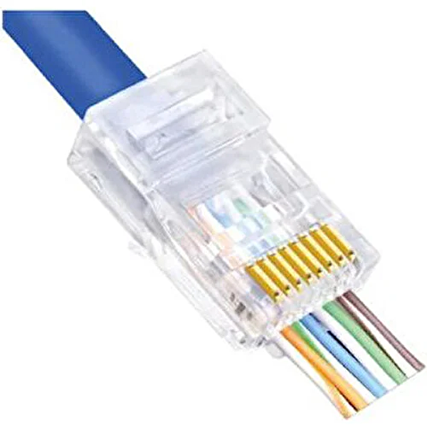 Qport Q-J600Y Cat6 RJ-45 Konnektör 50 Adet