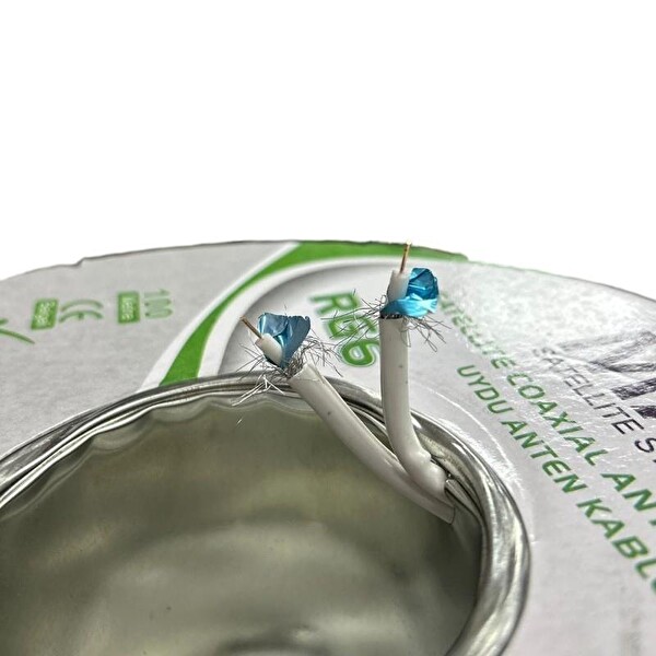 Mag RG59 Fa Mini İnce Çiftli Twin Kablo 300 Metre