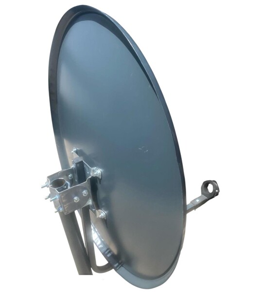 Tayfun 75 CM Uydu Çanak Anteni Siyah -Antrasit