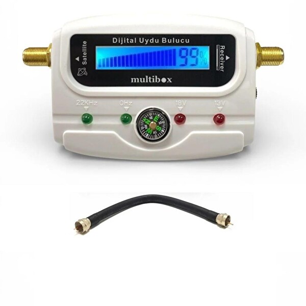 Multibox MB-2013 Satfinder LCD Ekranlı Pusulalı Dijital Uydu Sinyal Bulucu