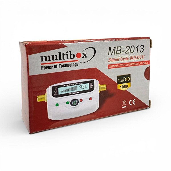 Multibox MB-2013 Satfinder LCD Ekranlı Pusulalı Dijital Uydu Sinyal Bulucu