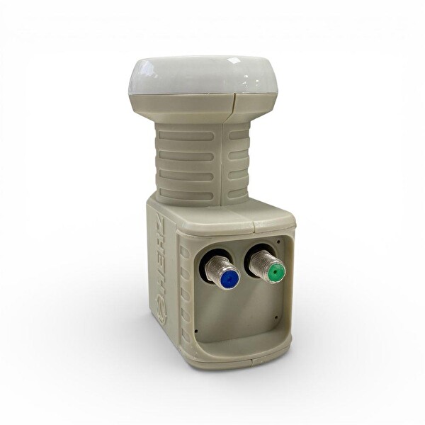 Herz HR-902 0.1db FHD 4K Universal Twin Çift Çıkışlı LNB