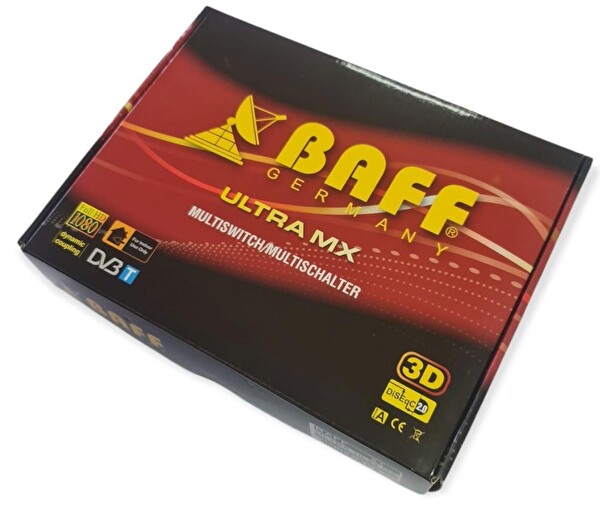 Baff 10/32 3 Uydu Girişli 32 Çıkışlı Uydu Santrali MultiSwitch
