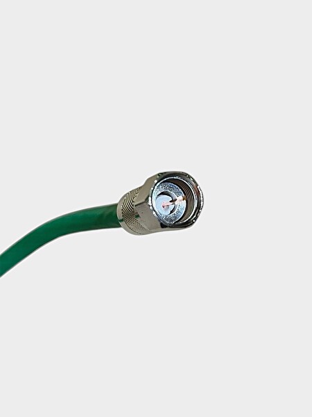 Tayfun 64 Tel Cablecable Diğitürk F Konnektörlü Uydu Anten Kablosu 5M Yeşil