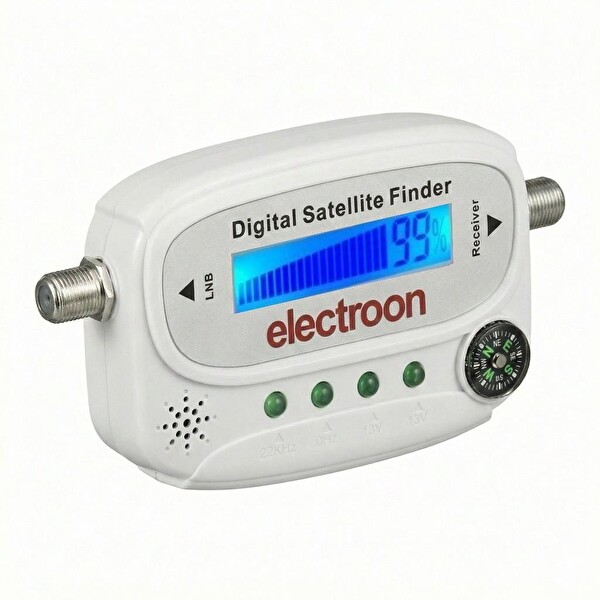 Electroon ANT-9505 Satfinder Ara Kablolu LCD Ekranlı Pusulalı Dijital Uydu Bulucu