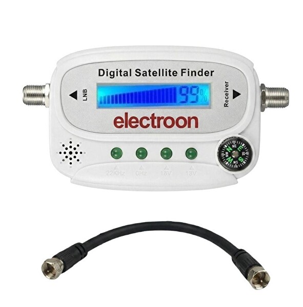 Antenci 40 CM Karavan Çanak Anten Seti Electroon Dijital Uydu Bulucu