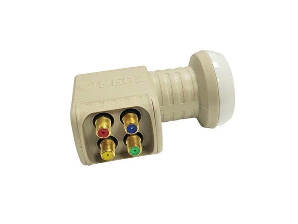 Herz Universal 0.1db Full HD 4K Quad LNB HR-904