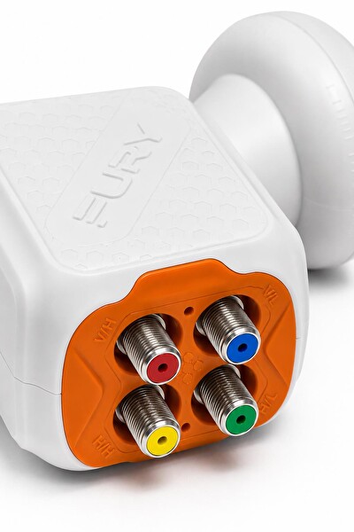 Fury SP-300 Quattro Santral LNB Full HD 4K Universal Ku Band Uydu LNB