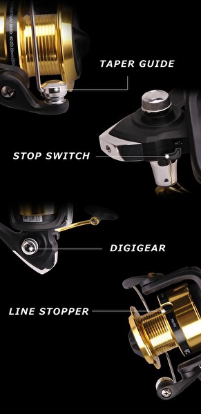 Daiwa RS3000C Spin LRF 3BB 5.1:1 Olta Makinesi