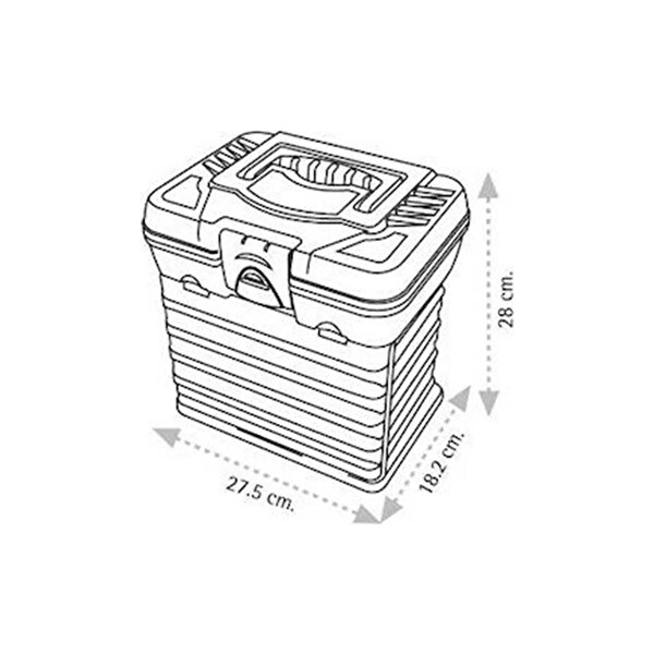 Super Bag Organizerli Sarı Balıkçı Takım Çantası