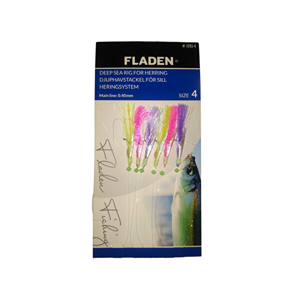 Fladen F1293-4 Fladen Sabiki Lumi Kanca No:4 6'lı Lüfer Palamut Çaparisi