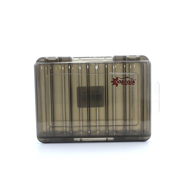 Captain 7216 12 Gözlü 13x9x3.5 CM Sahte Balık Kutusu