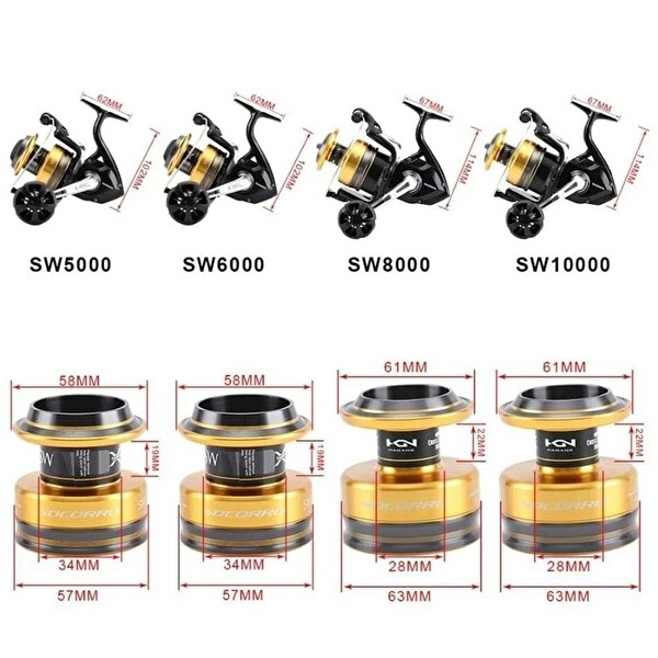 Shimano Socorro 6000 SW SOC-6000SW Olta Makinesi