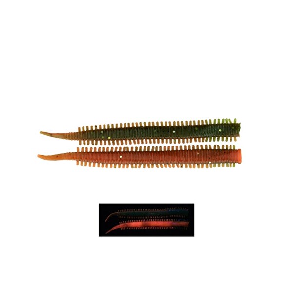 Fujin Yummy Sandworm UV Camo 7 CM LRF Silikon Yemi