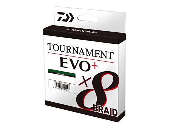 Daiwa Tournament EVO+ 8B Dark Green İp Misina 135 M 0.12 MM Olta Misinası