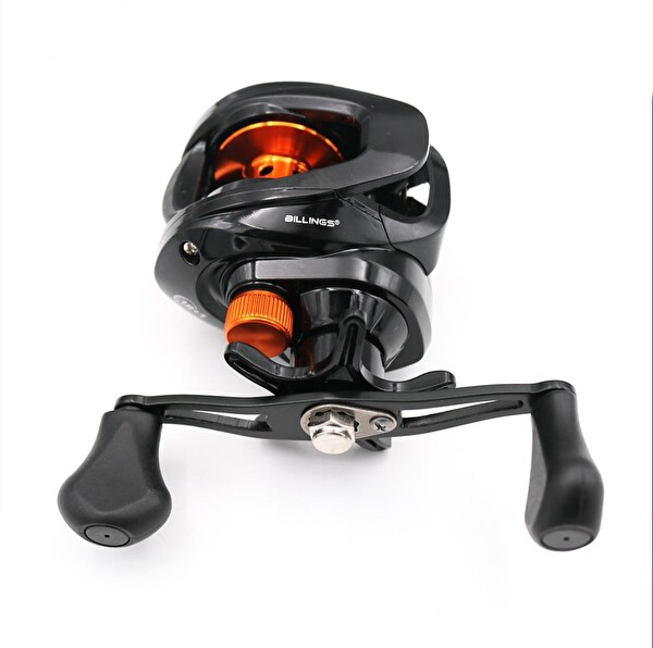 Valkyrie AS200 6.3.1 9 8 KG Baitcasting Sol El Carbon Body Hızlı Sarım 9 Kademe Manyetik Fren Çıkrık Olta Motoru